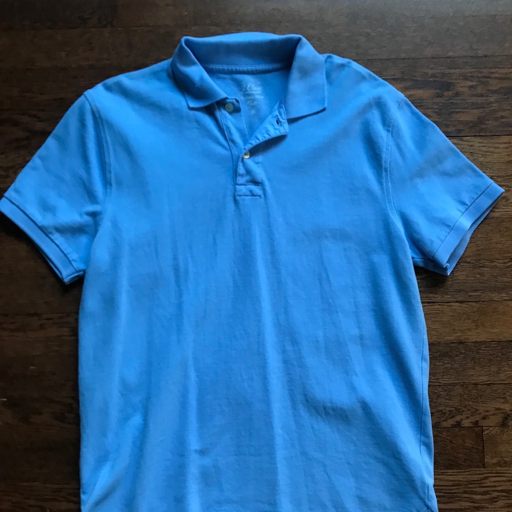 Men’s Medium Blue Colored J-Crew Polo